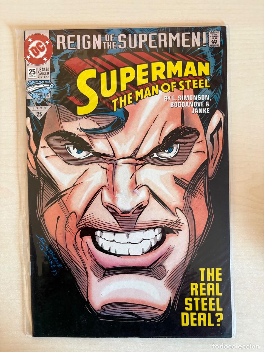 C&oacute;mics: Superman: The Man of Steel #25 (DC Comics USA, 1993)