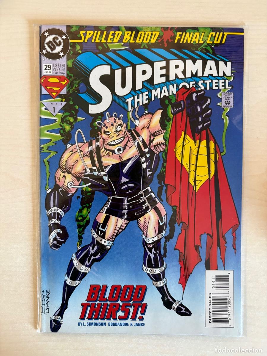 C&oacute;mics: Superman: The Man of Steel #29 (DC Comics USA, 1994)