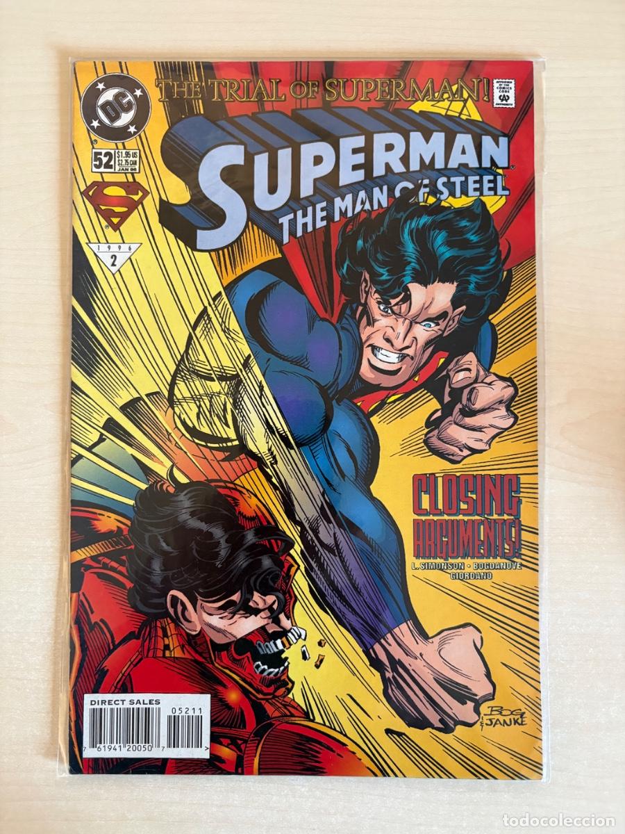 C&oacute;mics: Superman: The Man of Steel #52 (DC Comics USA, 1996)