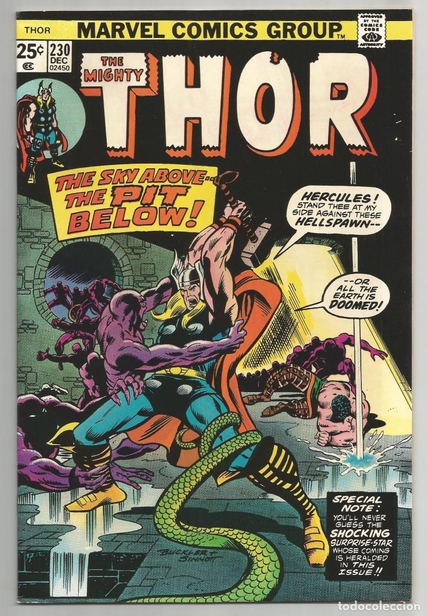 C&oacute;mics: MIGHTY THOR #230 VF/NM(9.0), MARVEL COMICS 1974 - Foto 1
