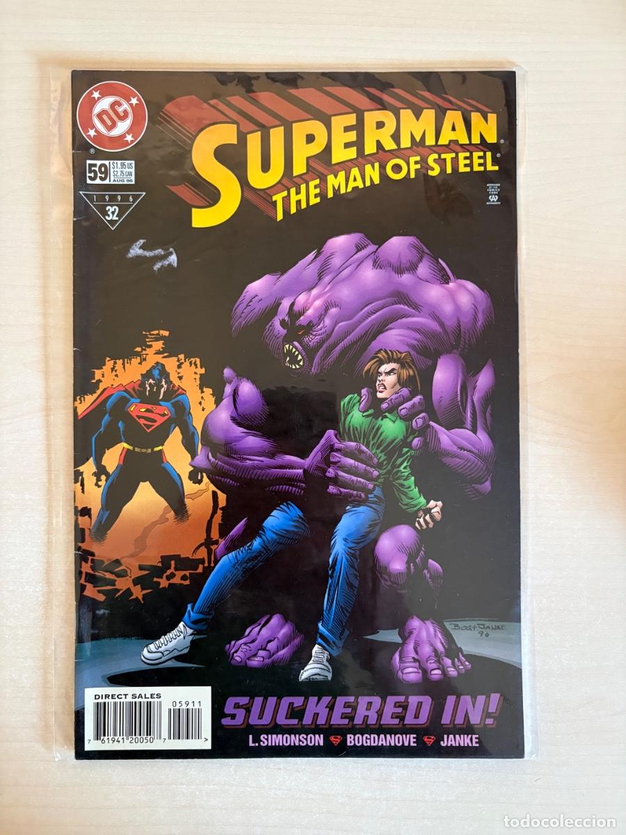 C&oacute;mics: Superman: The Man of Steel #59 (DC Comics USA, 1996)