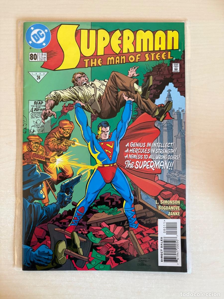 C&oacute;mics: Superman: The Man of Steel #80 (DC Comics USA, 1998)