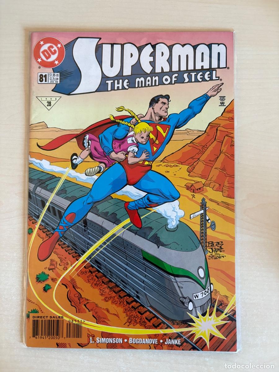 C&oacute;mics: Superman: The Man of Steel #81 (DC Comics USA, 1998)