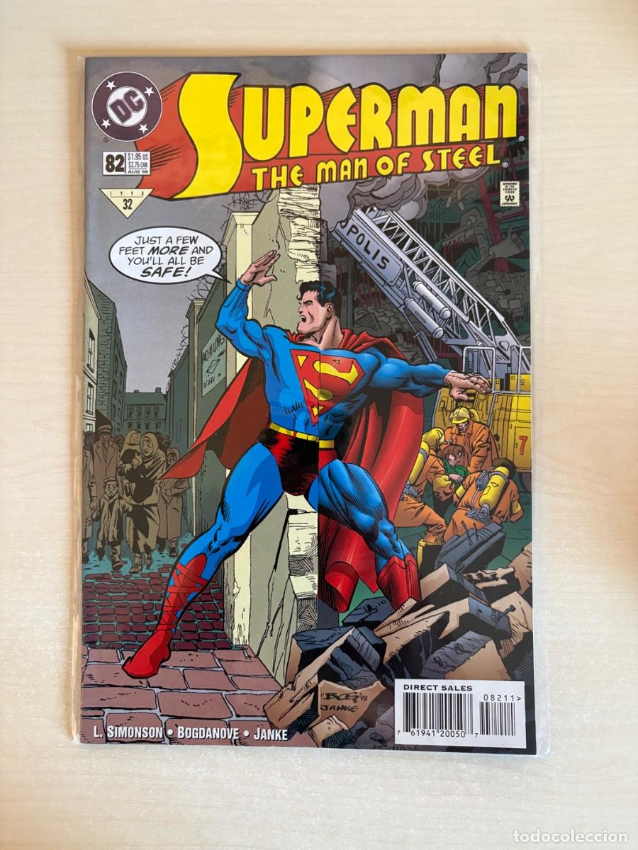 C&oacute;mics: Superman: The Man of Steel #82 (DC Comics USA, 1998)