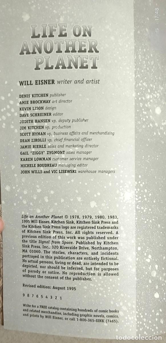 C&oacute;mics: Life on another planet de Will Eisner, 1995 - Foto 4