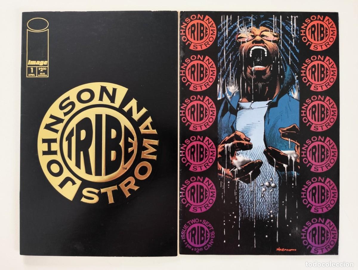 C&oacute;mics: TRIBE # 1-2 (Todd Johnson, Larry Stroman) Variant Cover ~ IMAGE/AXIS (1993)