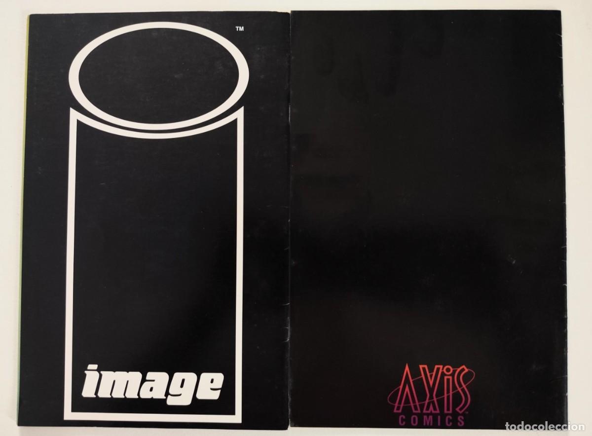 C&oacute;mics: TRIBE # 1-2 (Todd Johnson, Larry Stroman) Variant Cover ~ IMAGE/AXIS (1993) - Foto 2