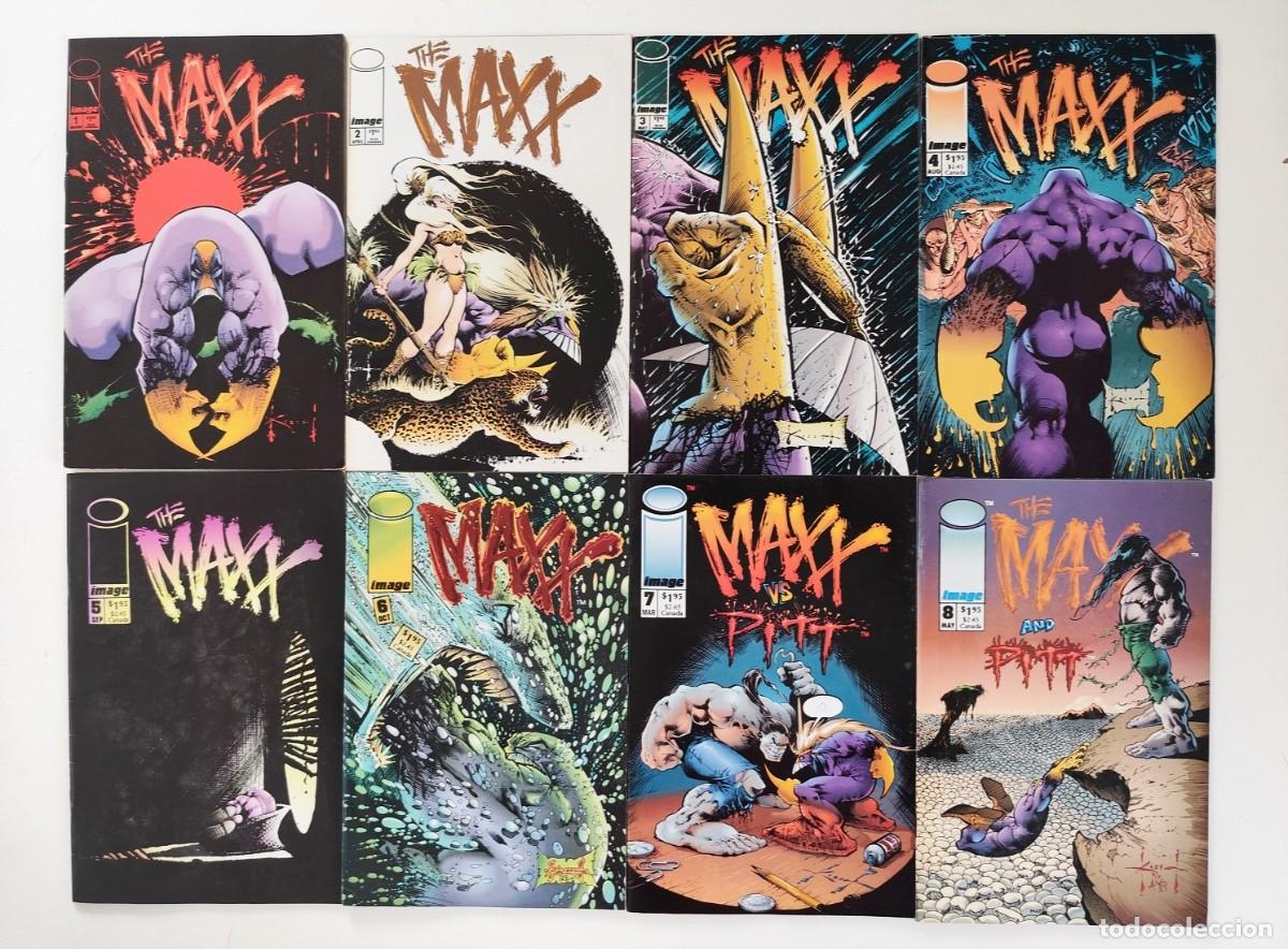 C&oacute;mics: THE MAXX # 1-8 (Sam Kieth, William Messner-Loebs) ~ IMAGE (1993) USA