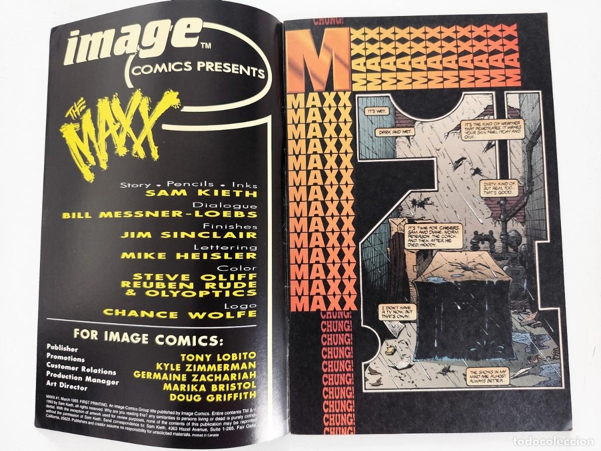 C&oacute;mics: THE MAXX # 1-8 (Sam Kieth, William Messner-Loebs) ~ IMAGE (1993) USA - Foto 4