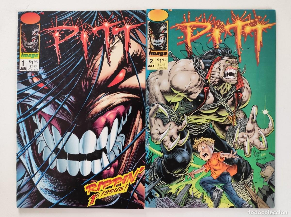 C&oacute;mics: PITT # 1-2 (Dale Keown) ~ IMAGE/Full Bleed (1993) USA