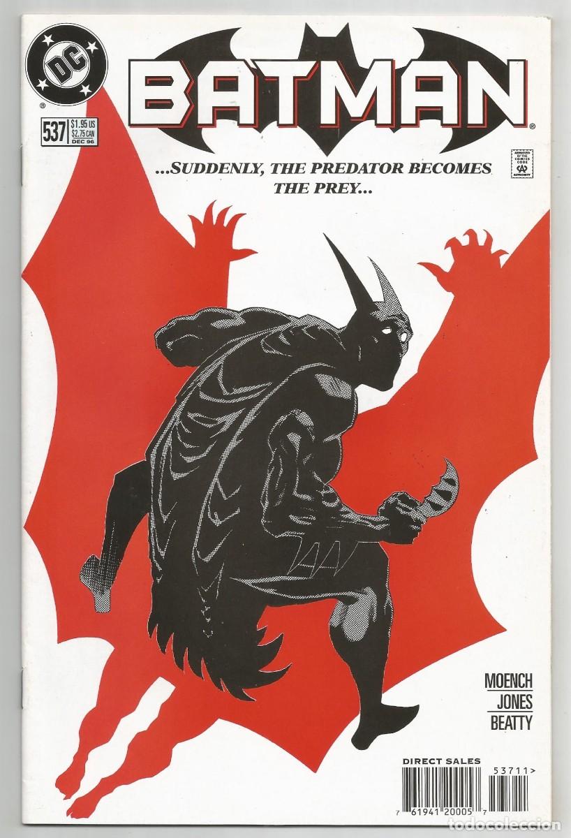 C&oacute;mics: BATMAN #537, 538, 539, 540, 541, 542, 543, 544 VF/NM lote de 8 DC COMICS 1996-97