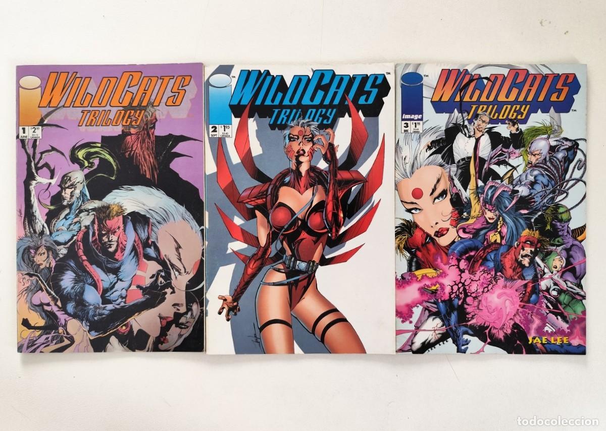 C&oacute;mics: WildCats Trilogy #1-3 (Brandon Choi, Jae Lee) COMPLETA ~ IMAGE (1993) **Chromium Cover**