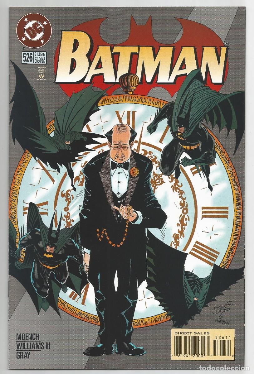 C&oacute;mics: BATMAN #526, 527, 528, 529 VF/NM lote de 4 DC COMICS 1996