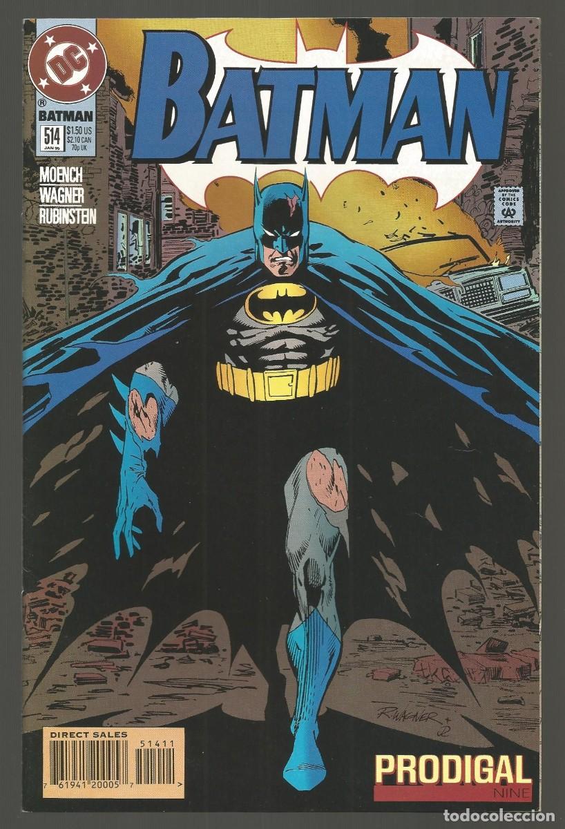 C&oacute;mics: BATMAN #514,515,516,517,518,519,520,521,522,523,524,525 VF/NM lote de 12 DC COMICS 1995