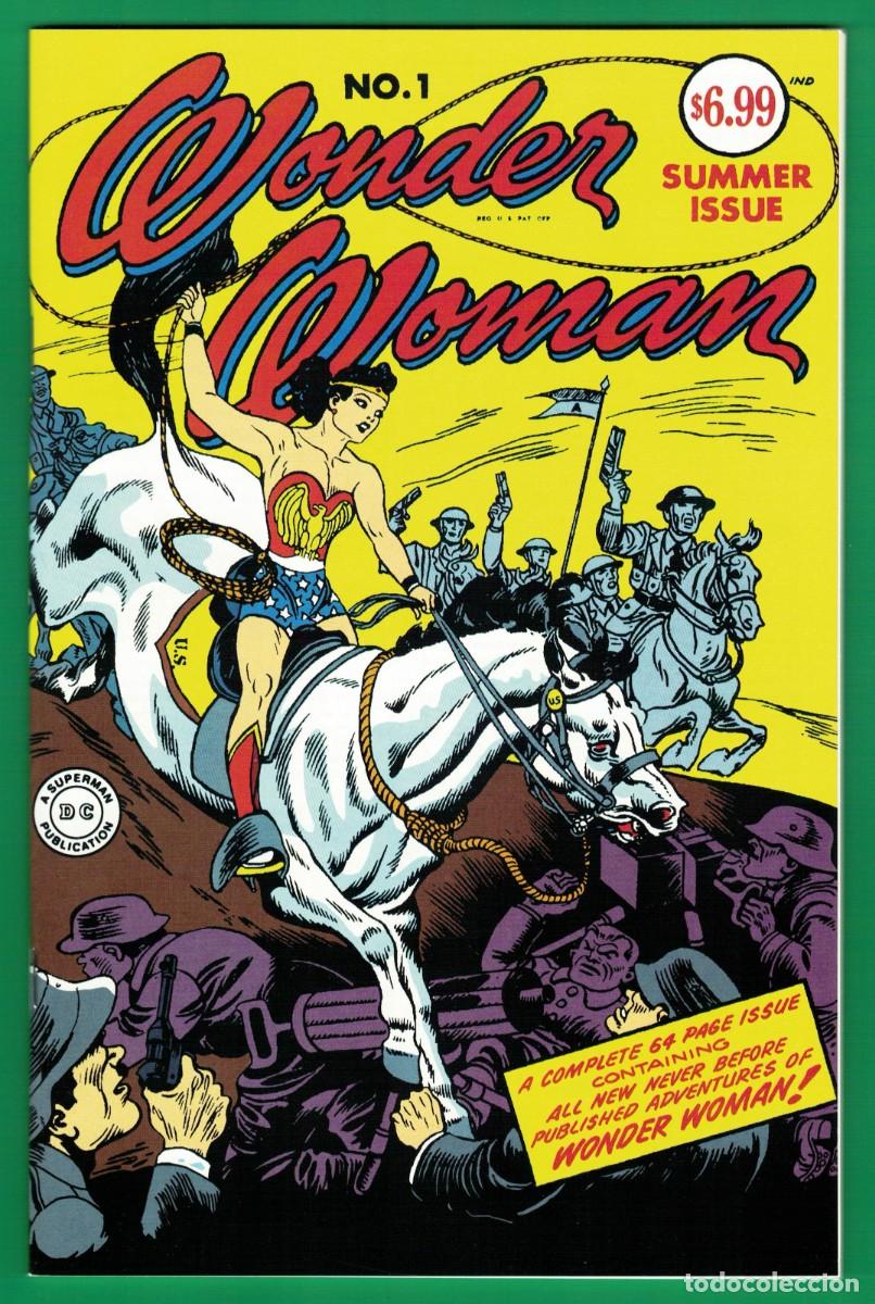 C&oacute;mics: WONDER WOMAN #1 FACSIMIL NM, DC COMICS 2026