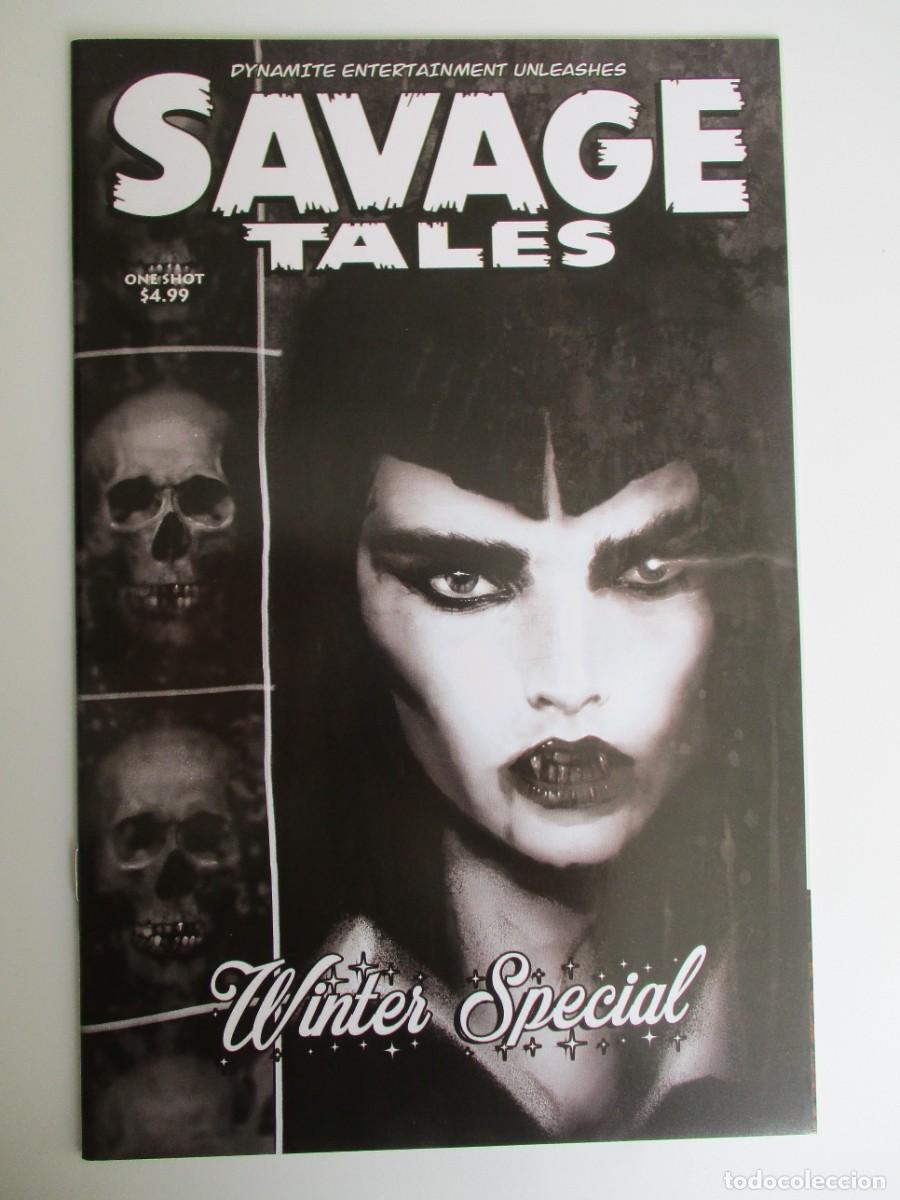 C&oacute;mics: Savage Tales: Winter Special One Shot Cover N - A Arthur Suydam (Dynamite