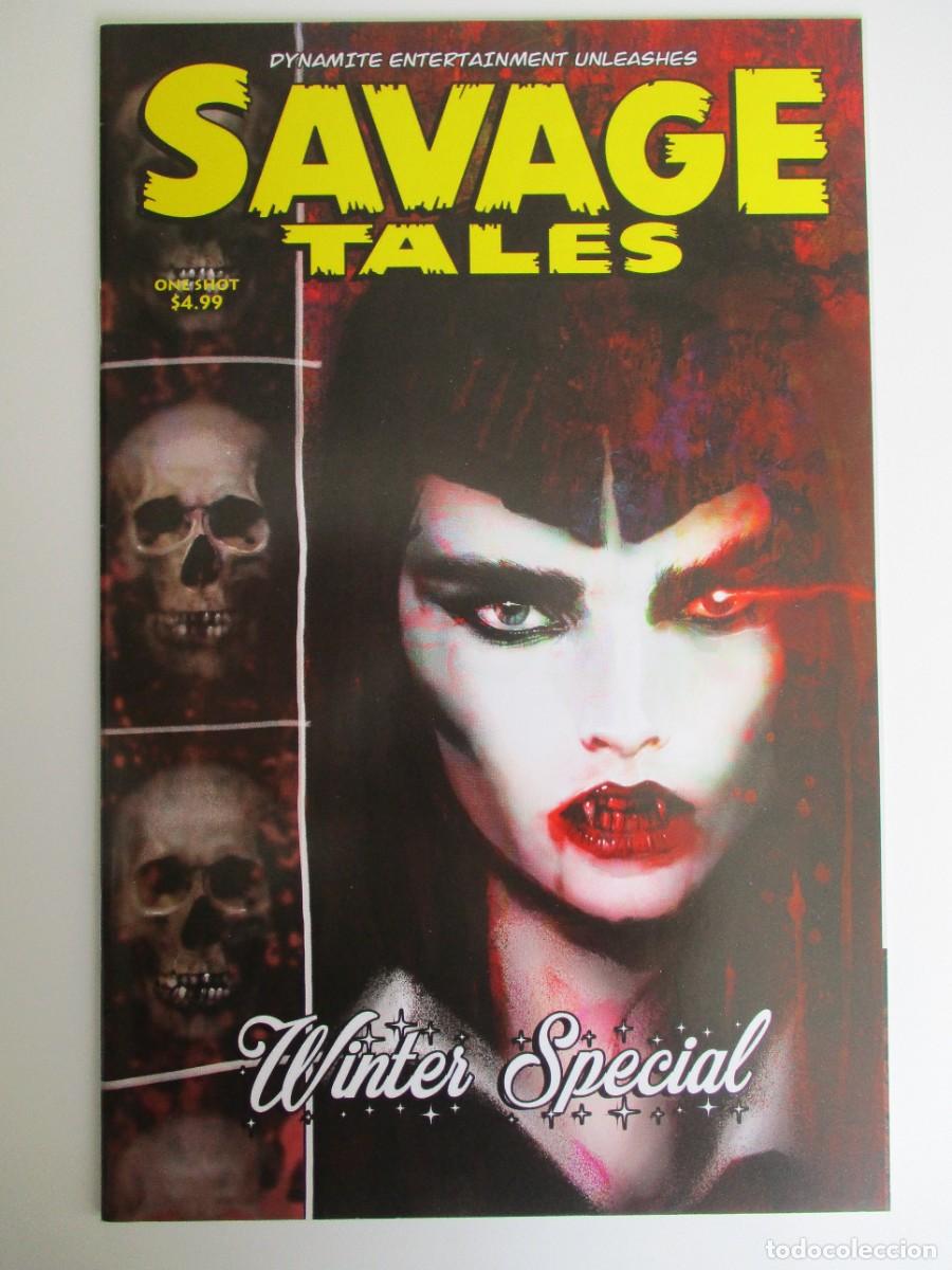 C&oacute;mics: Savage Tales: Winter Special One Shot Cover B - A Arthur Suydam (Dynamite