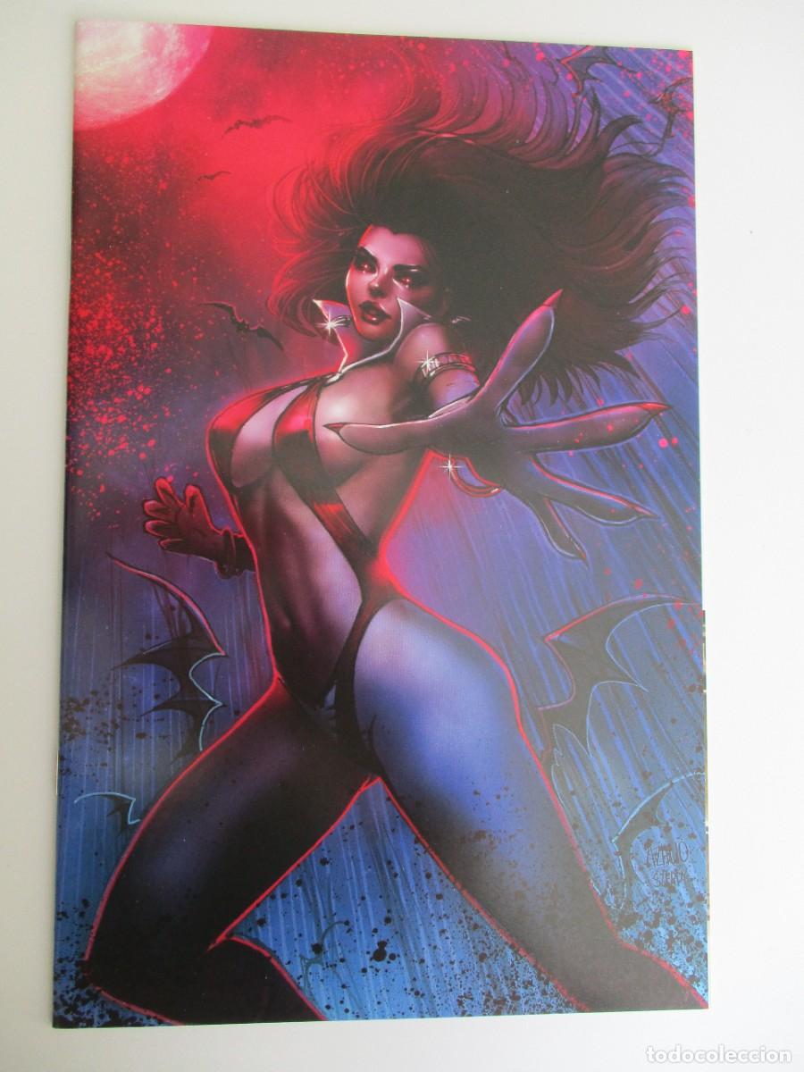 C&oacute;mics: VAMPIRELLA: FLORES MUERTAS #1 NUEVO NYCC EXCLUSIVO DE NATHAN SZERDY/ANNA ZHUO