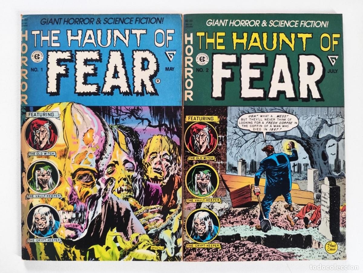 C&oacute;mics: The Haunt of Fear # 1-2 (Wally Wood, Jack Davis, Joe Orlando) COMPLETA ~ Gladstone (1991)