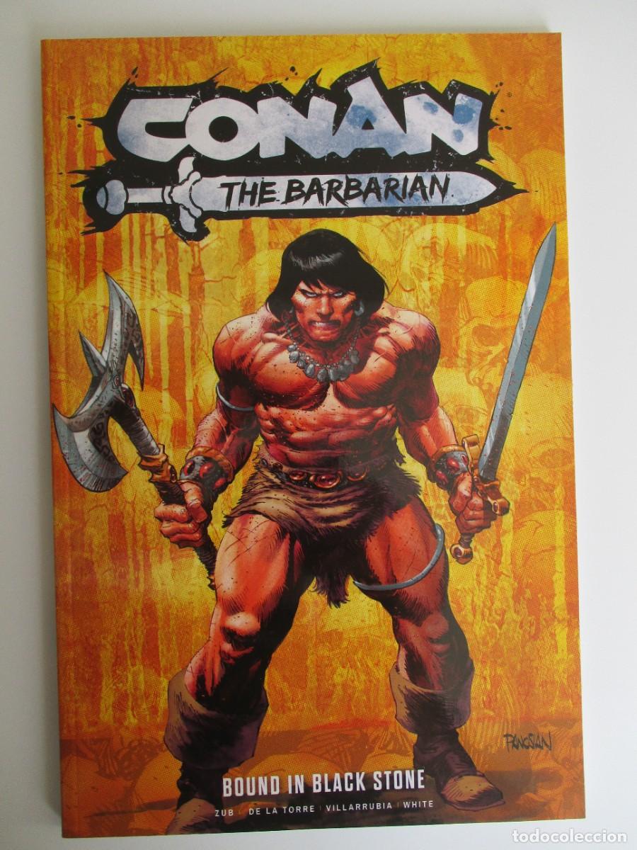 C&oacute;mics: Conan el B&aacute;rbaro Vol. 1: Encuadernado en piedra negra por Zub, De-la-Torre Nuevo=#