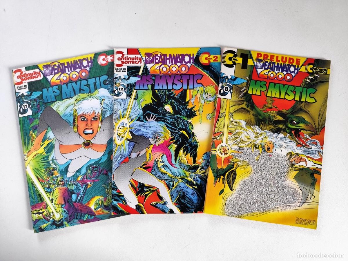 C&oacute;mics: MS. MYSTIC (3rd Series) Deathwatch 2000 # 1-3 (Neal Adams, Peter Stone) COMPLETA ~ Continuity (1993)