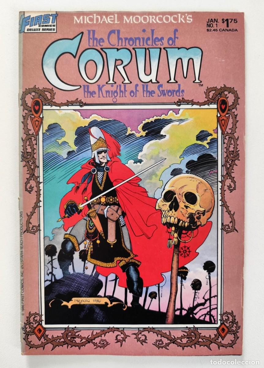 C&oacute;mics: The Chronicles of Corum # 1 - Knight of Swords (Mike Baron, Mike Mignola) ~ First Comics (1987)