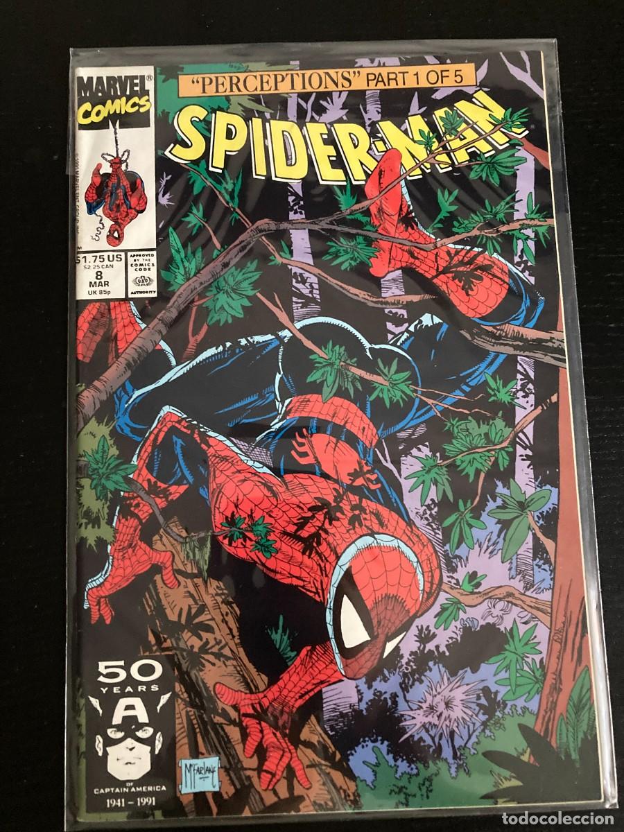C&oacute;mics: SPIDER-MAN 8 TODD MCFARLANE PERCEPTIONS PARTE 1 DE 5 MARVEL COMICS USA 1991