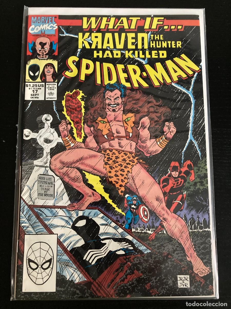 C&oacute;mics: WHAT IF 17 KRAVEN THE HUNTER HAD KILLED SPIDER-MAN MARVEL COMICS USA 1990