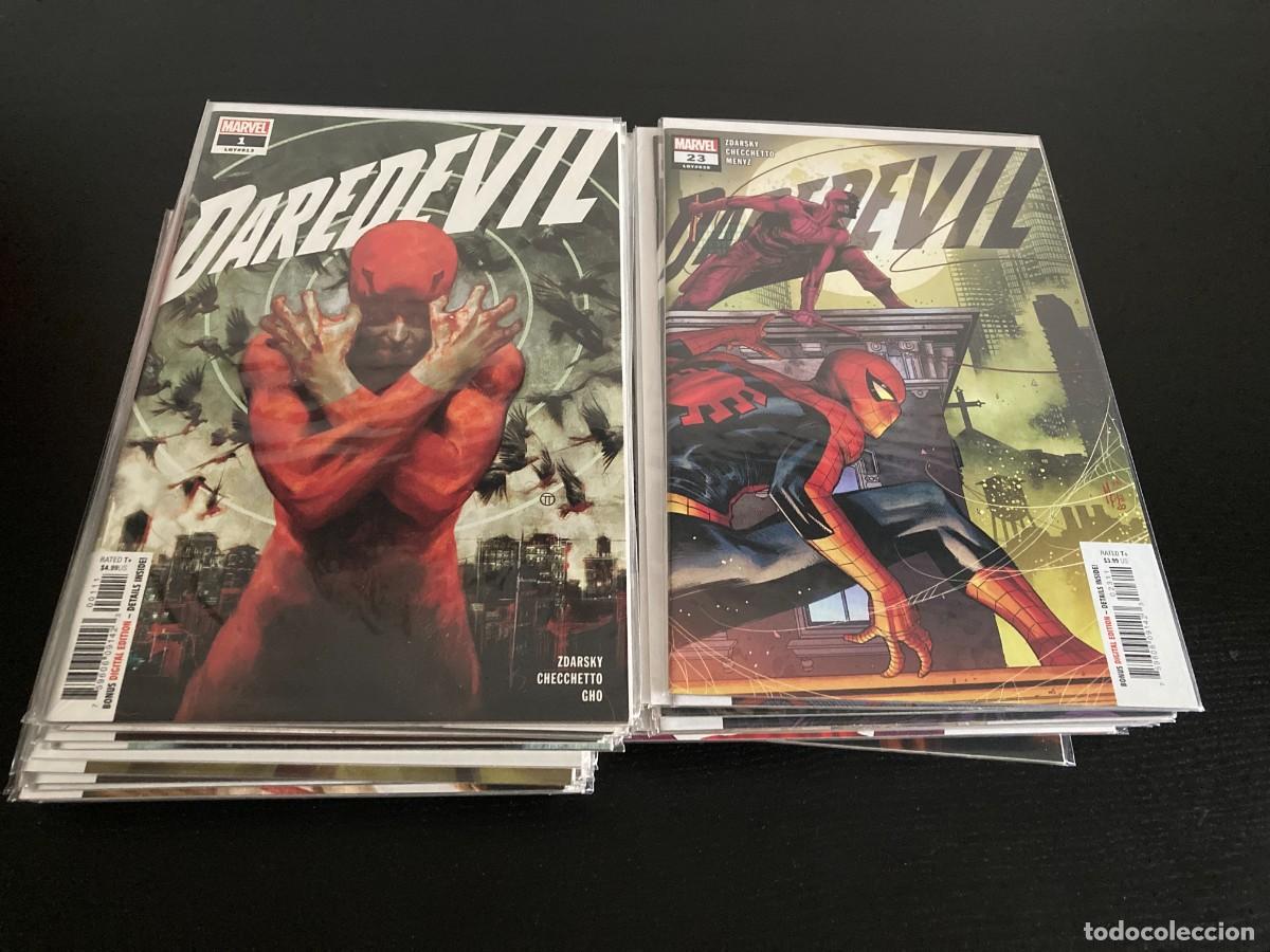 C&oacute;mics: DAREDEVIL COMPLETA 1-36 + ANNUAL 1 LOTE 37 COMICS USA MARVEL CHIP ZDARSKY MARCO CHECCHETTO