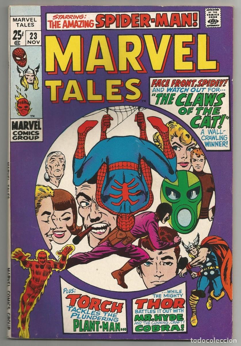 C&oacute;mics: MARVEL TALES #23 FN/VF(7.0), SPIDERMAN MARVEL COMICS 1969 - Foto 1