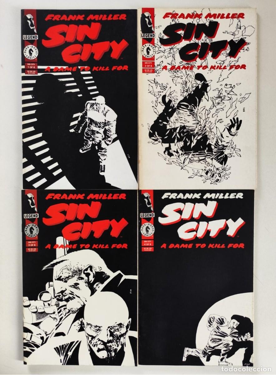 C&oacute;mics: SIN CITY: A Dame to Kill For # 1-4 (Frank Miller) ~ Legend/Dark Horse (1993) USA