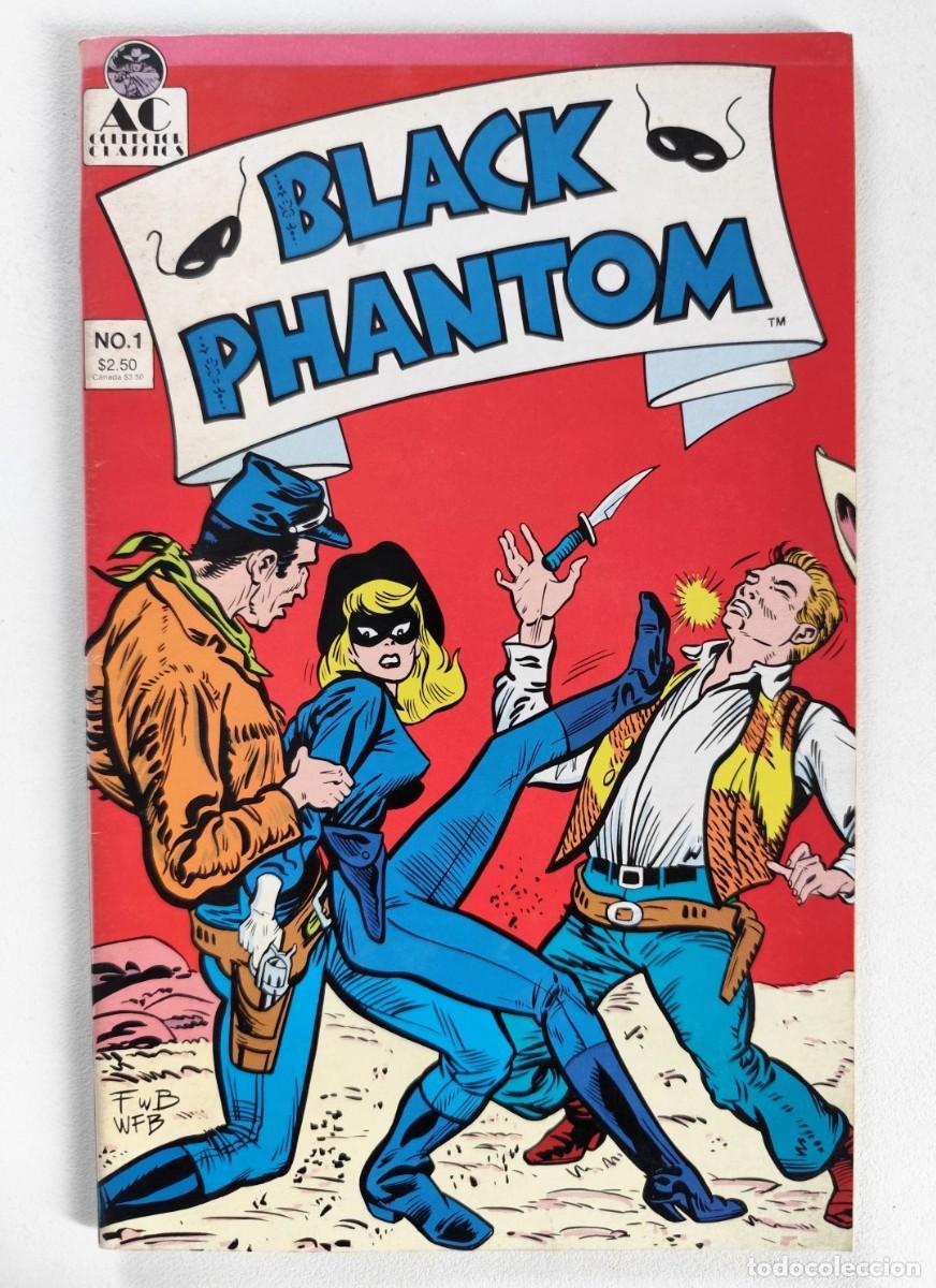 Comics: BLACK PHANTOM # 1 (Gardner Fox, Frank W. Bolle) ~ AC Comics (1989) USA