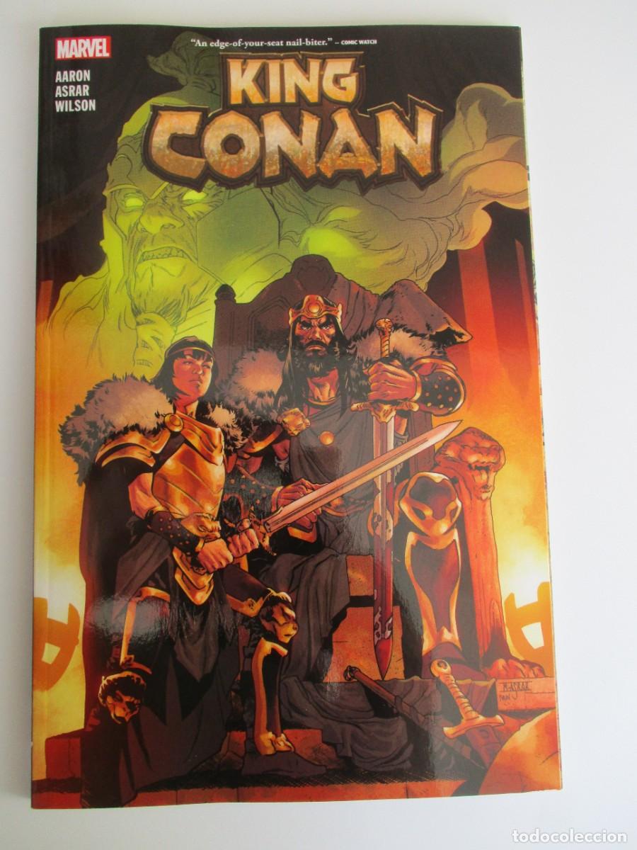 C&oacute;mics: King Conan TPB (Marvel, 2022) - Jason Aaron & Mahmud Asrar / Collects #1-6