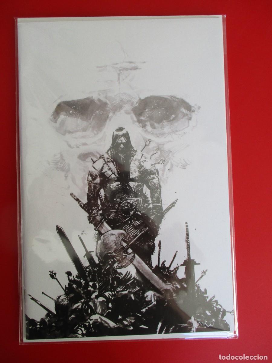C&oacute;mics: Conan el B&aacute;rbaro #1 Gerardo Zaffino B&W Virgin 2019 LTD a 500