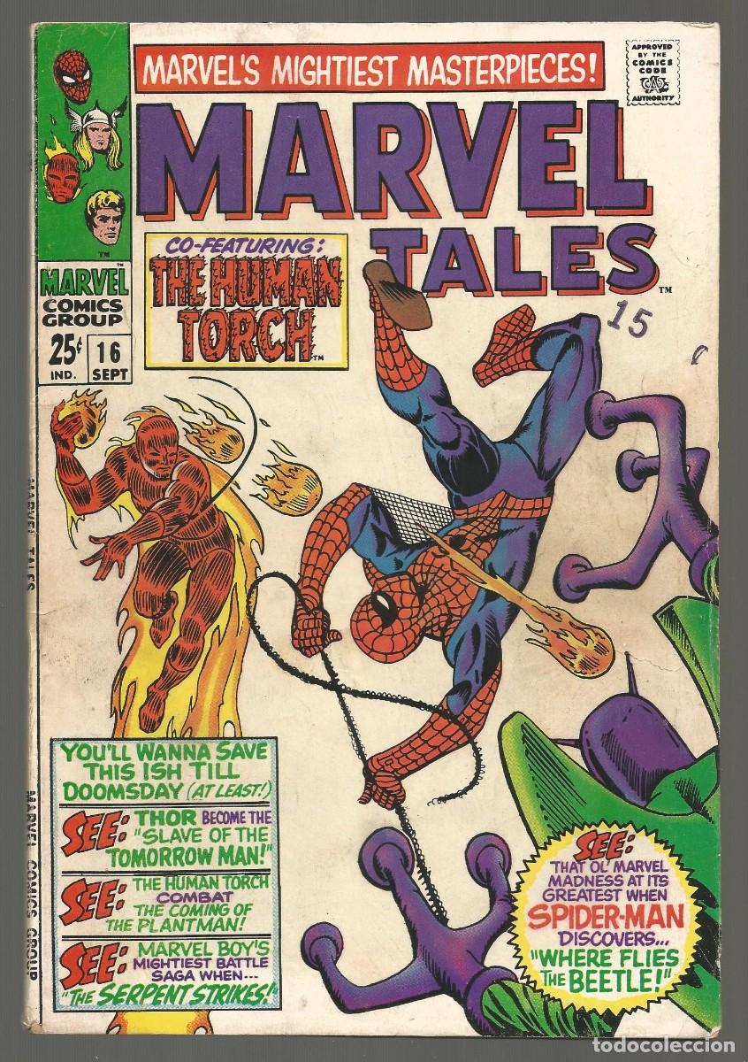 Comics: MARVEL TALES #16 FN(6.0), SPIDERMAN MARVEL COMICS 1968