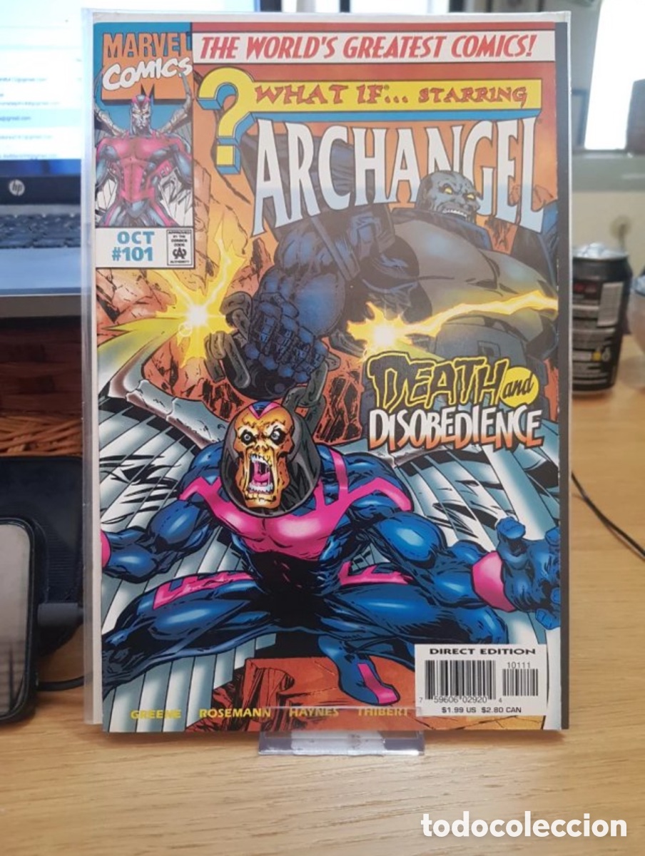 C&oacute;mics: WHAT IF...? #101 ARCHANGEL - X-MEN MARVEL USA 1997 - DIRECT EDITION