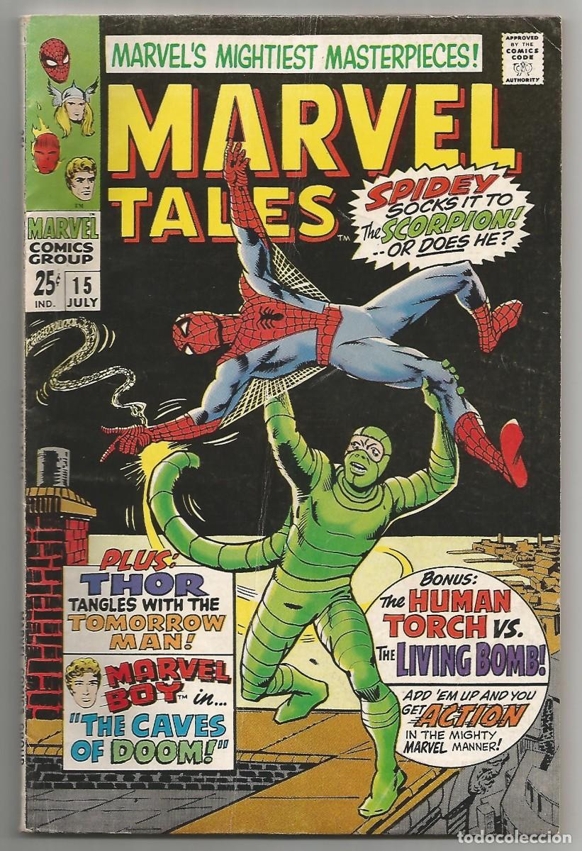 Comics: MARVEL TALES #15 FN(6.0), SPIDERMAN MARVEL COMICS 1968
