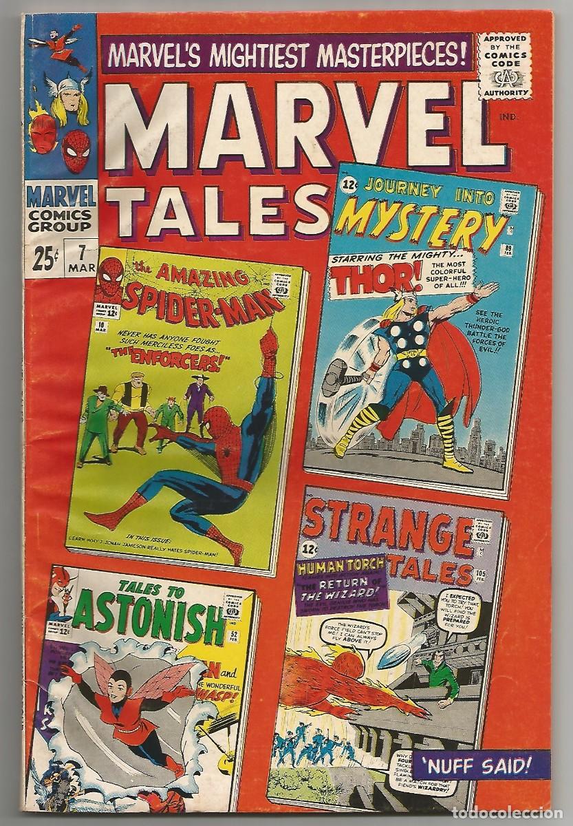 C&oacute;mics: MARVEL TALES #7 FN, SPIDERMAN MARVEL COMICS 1967 - Foto 1
