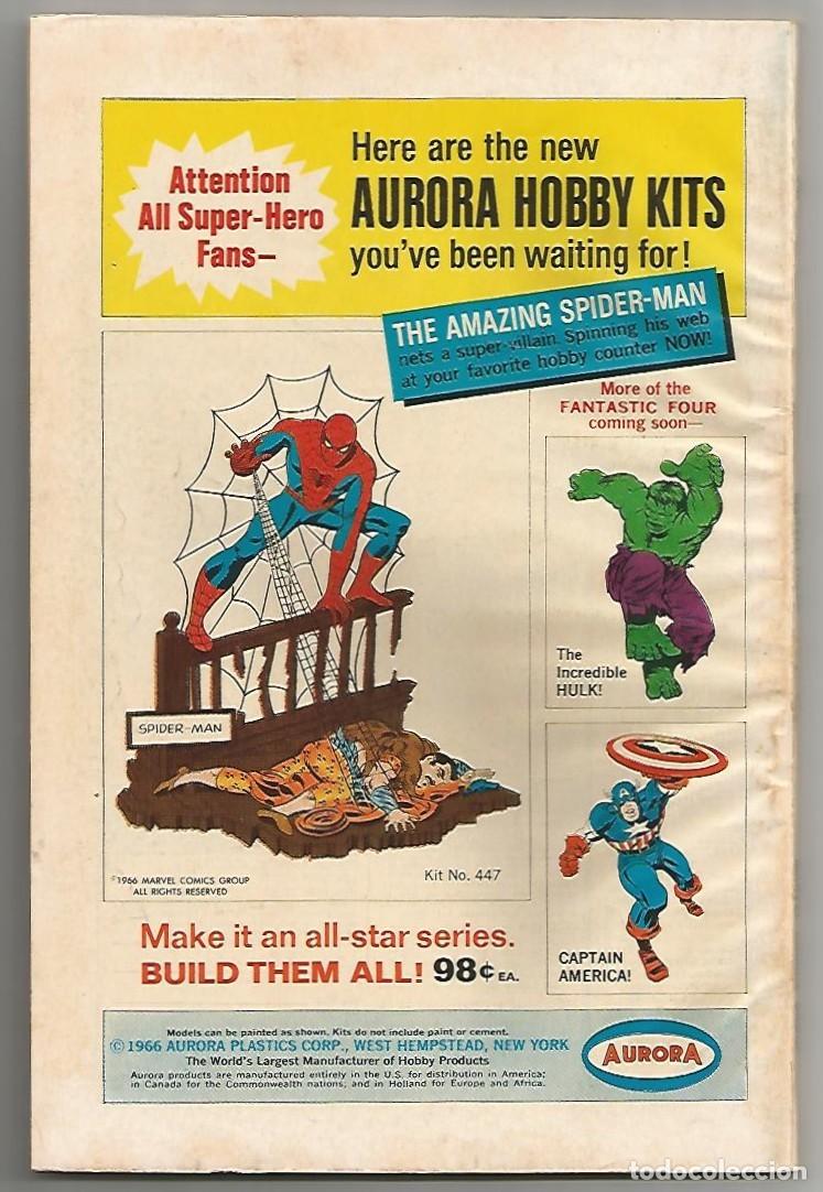 C&oacute;mics: MARVEL TALES #7 FN, SPIDERMAN MARVEL COMICS 1967 - Foto 2
