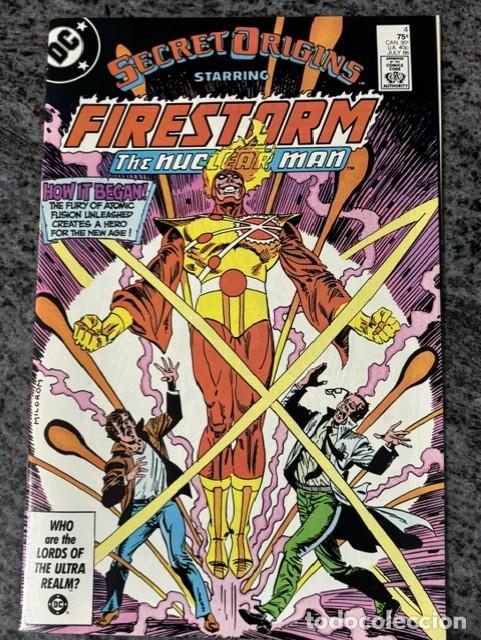 C&oacute;mics: SECRET ORIGINS VOL 2 N&ordm; 4 : FIRESTORM (JULIO 1986). ORIGINAL DC. CASI NUEVO