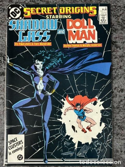 C&oacute;mics: SECRET ORIGINS VOL 2 N&ordm; 8 : SHADOW GLASS - DOLLMAN (NOVIEMBRE 1986). ORIGINAL DC. CASI NUEVO.