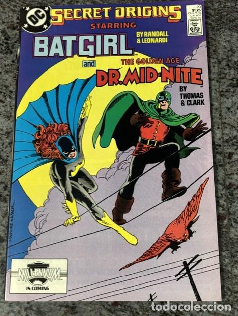 C&oacute;mics: SECRET ORIGINS VOL 2 N&ordm; 20 : BATGIRL-DR MIDNITE GOLDEN AGE (NOV 1987). ORIGINAL DC. CASI NUEVO.