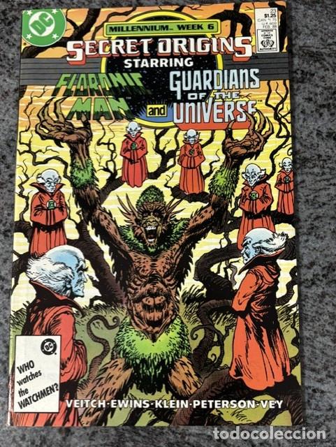 C&oacute;mics: SECRET ORIGINS VOL 2 N&ordm; 23 : FLORONIC MAN - GUARDIANS OF UNIVERSE (FEB 1988). ORIGINAL DC.NUEVO.