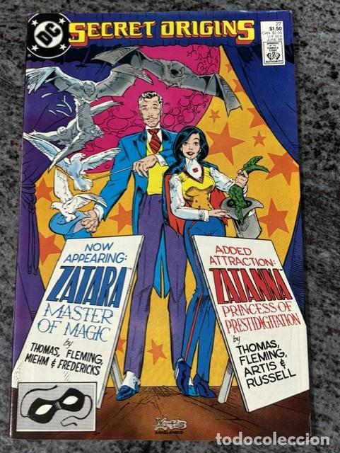 C&oacute;mics: SECRET ORIGINS VOL 2 N&ordm; 27 : ZATARA - ZATANNA (JUNIO 1988). ORIGINAL DC. CASI NUEVO.