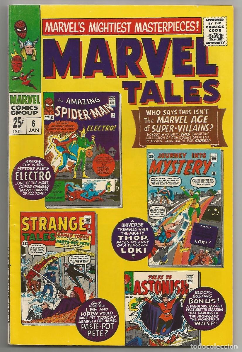 C&oacute;mics: MARVEL TALES #6 FN+(6.5), SPIDERMAN MARVEL COMICS 1967