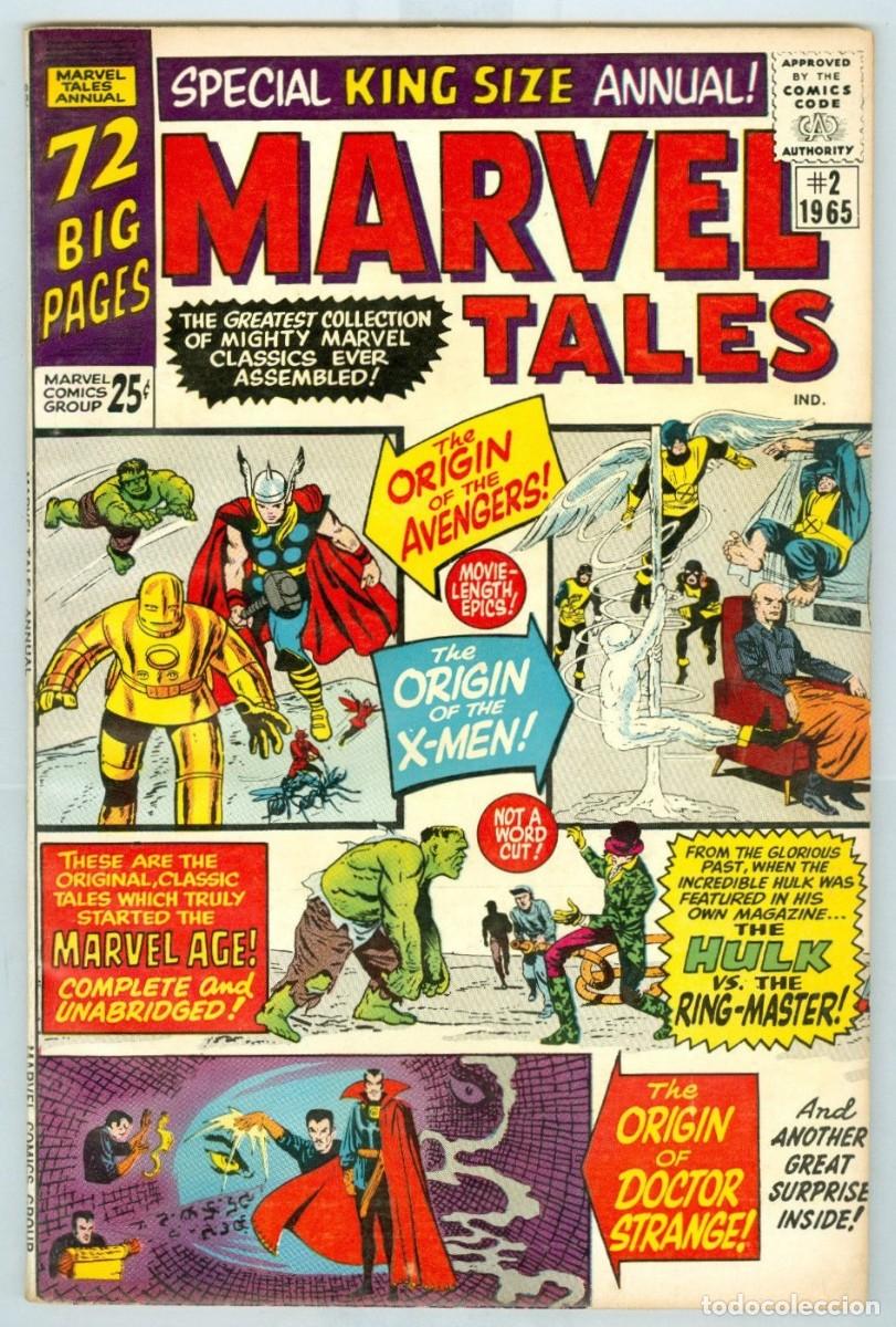 C&oacute;mics: MARVEL TALES #2 (King-size ANNUAL#2) FN/VF(7.0), SPIDERMAN MARVEL COMICS 1965