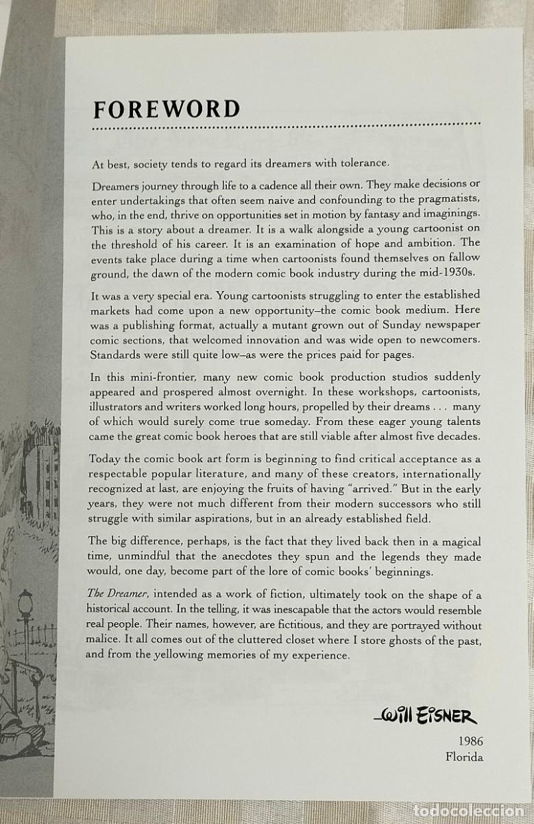 C&oacute;mics: The Dreamer de Will Eisner, 1986 - Foto 5