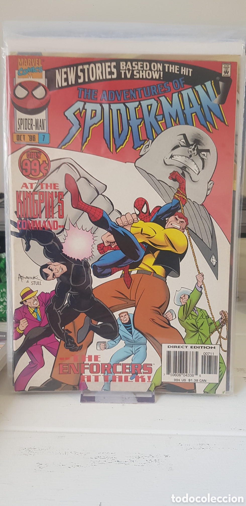 C&oacute;mics: THE ADVENTURES OF SPIDER-MAN #7 (1996) MARVEL COMICS USA &ndash; KINGPIN & ENFORCERS &ndash; DIRECT EDITION