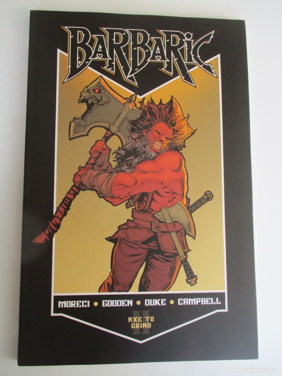 C&oacute;mics: Hacha Barbaric Vol 2 para moler nueva - TPB de Moreci, Michael