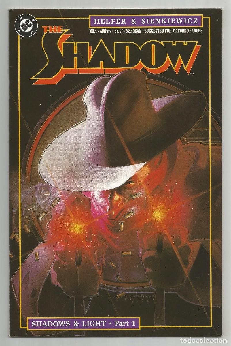 C&oacute;mics: THE SHADOW (1987 2nd Series) #1,2,3,4,5,6,7,8,9 lote de 9 DC COMICS 1987